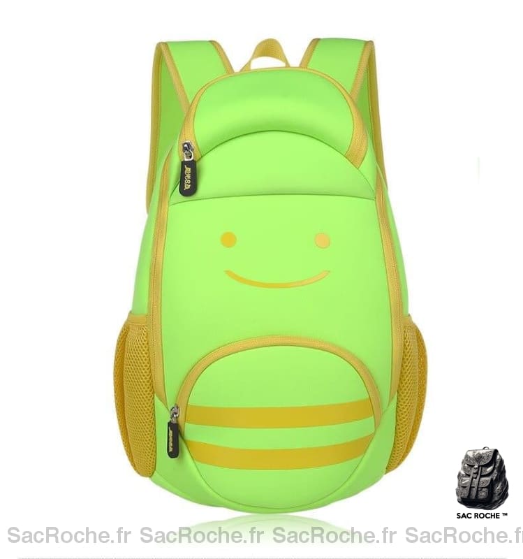 Sac à dos ergonomique pour enfant vert