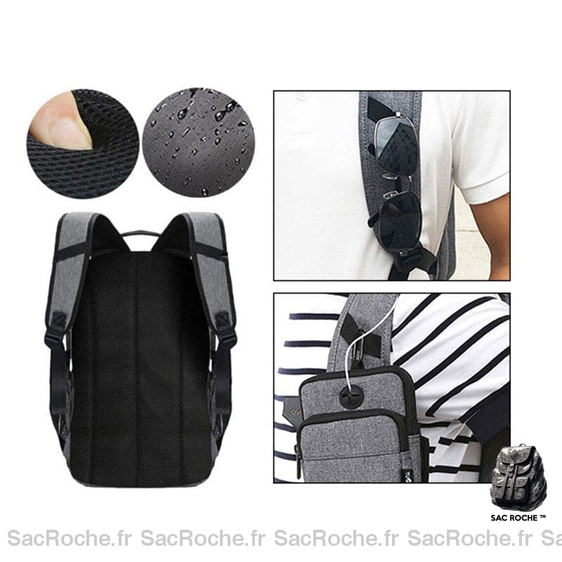 Sac À Dos Entraînement Ballon Filet Sport