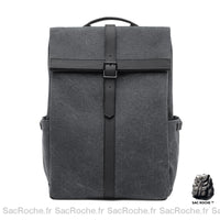 Sac à dos épuré élégant - modèle Noir - Sac Roche ™