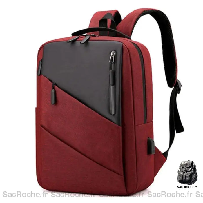 Sac À Dos Ergonomique Femme Rouge Sac Ordinateur