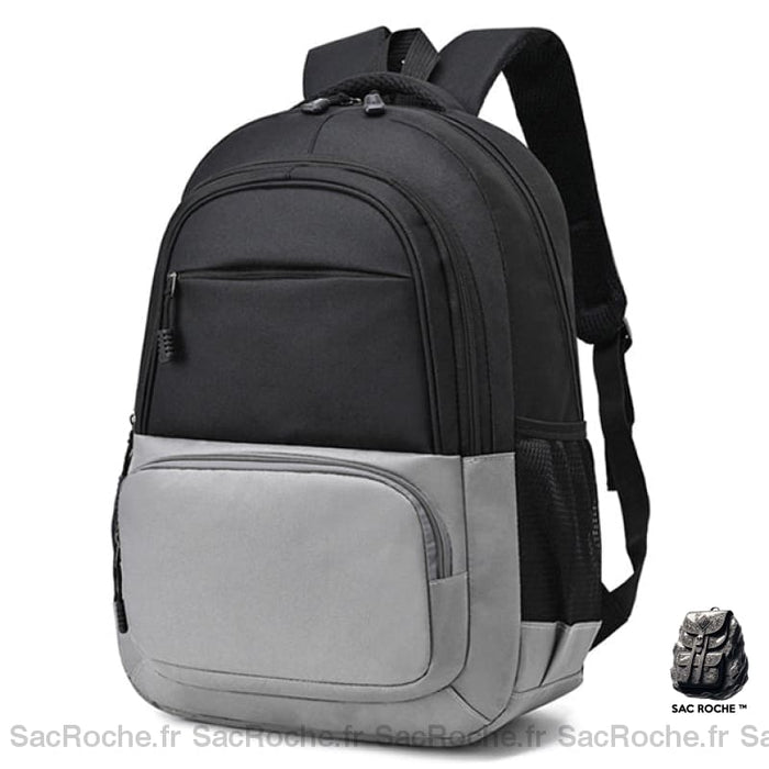 Sac À Dos Ergonomique Grande Capacité Gris Sac A Dos Ordinateur