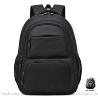 Sac à Dos Ergonomique Grande Capacité - modèle Noir - Sac Roche ™