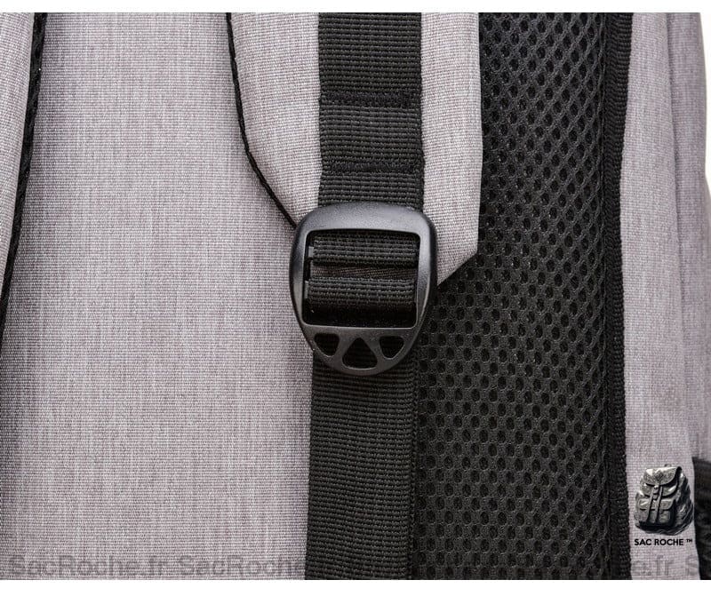 Sac À Dos Ergonomique Gris Foncé