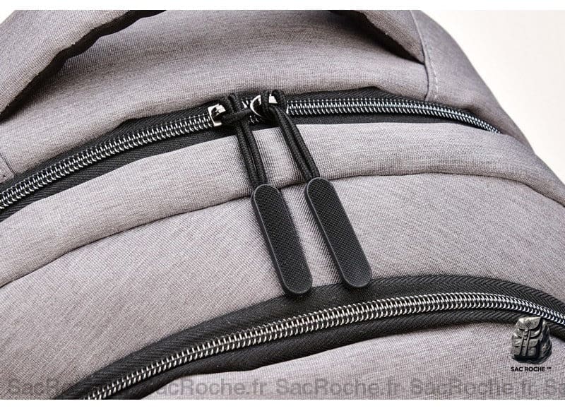 Sac À Dos Ergonomique Gris Spacieux