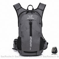 Sac à dos étanche 25L ski - modèle Gris - Sac Roche ™