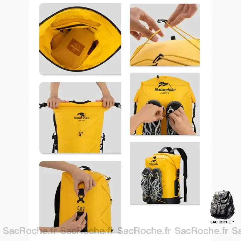 Sac À Dos Étanche 40L - Randonnée Sac Imperméable