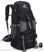 Sac à dos étanche 50L ski - modèle Noir - Sac Roche ™