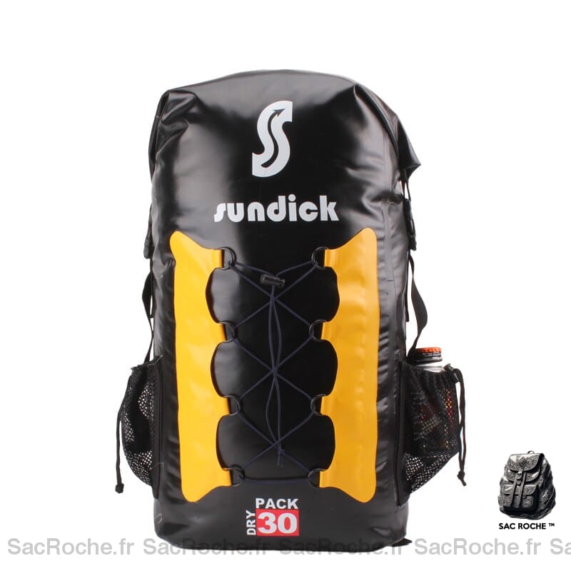 Sac à dos étanche pour camping en plein air - Jaune - Sac à dos Sac