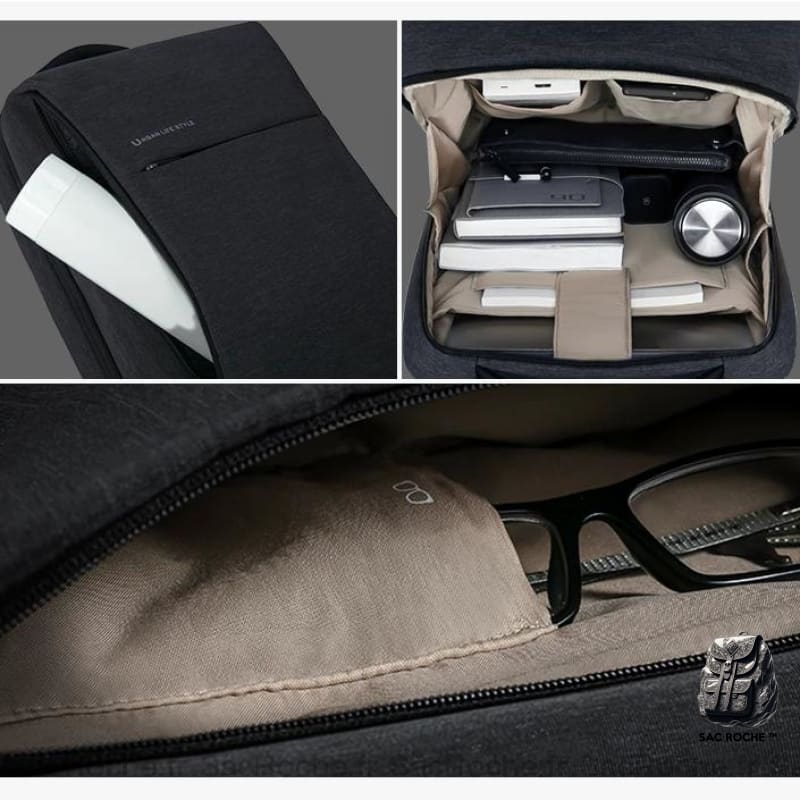 Sac À Dos Étanche Élégant Ordinateur Sac