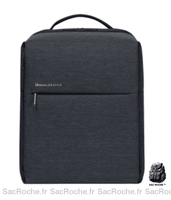 Sac à dos étanche élégant ordinateur - modèle Noir - Sac Roche ™