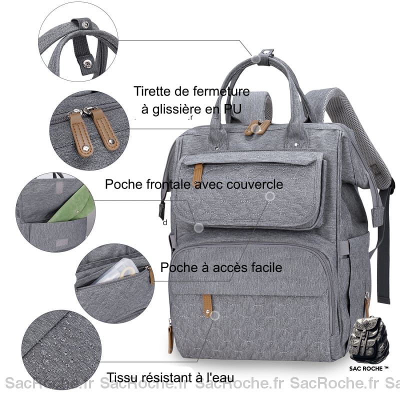 Sac À Dos Étanche Multi-Usage Pour Maman Bébé