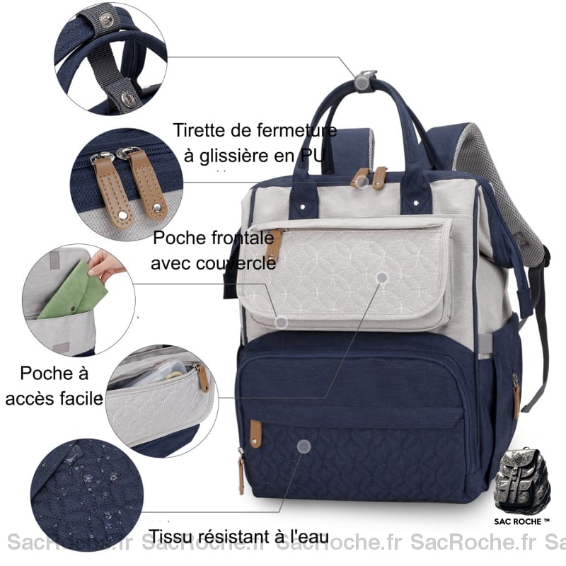 Sac À Dos Étanche Multi-Usage Pour Maman Bébé