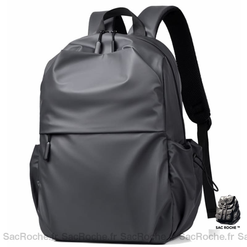 Sac À Dos Etanche Pour Ordinateur Portable Gris Sac A Dos Ordinateur