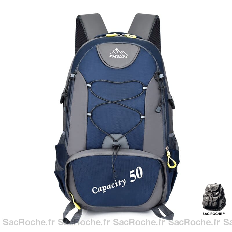 Sac à dos voyage et sport étanche - Bleu marine - Sac à dos Sac à dos de randonnée