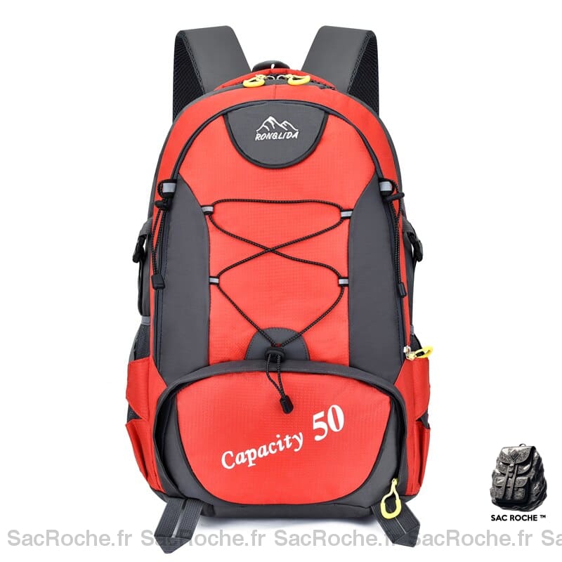 Sac à dos voyage et sport étanche - Rouge - Les bagages à main Sac