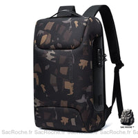 Sac à dos étanche résistant moderne. - modèle Multicolore - Sac Roche ™