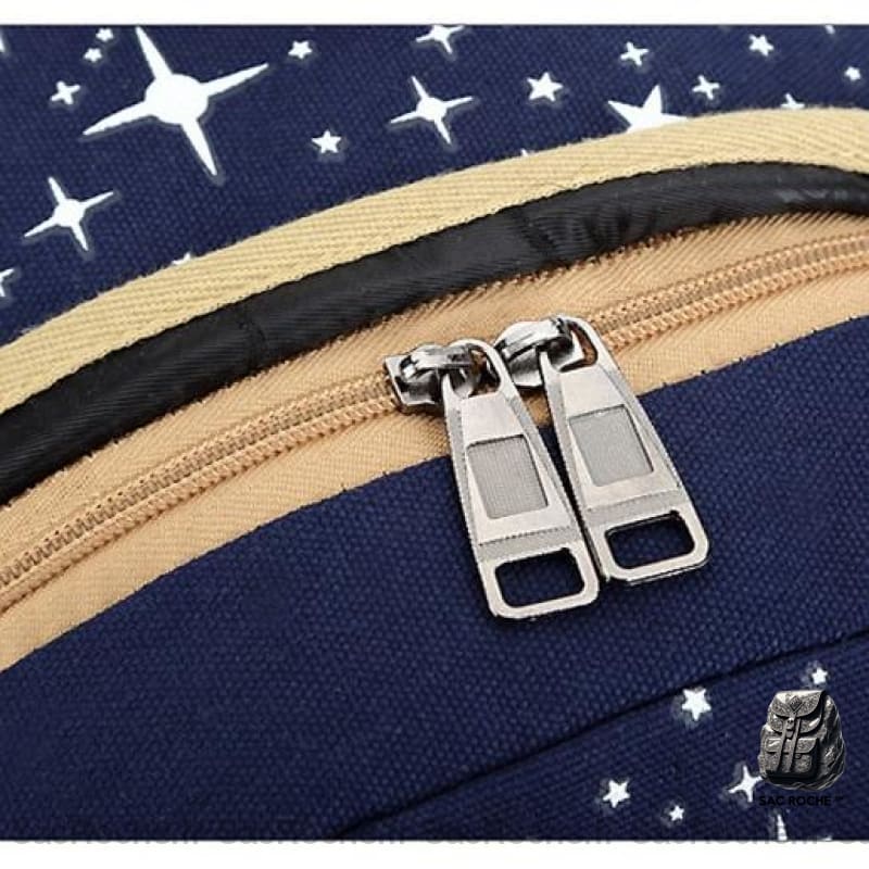 Sac À Dos Étoile Avec Porte-Clés Femme