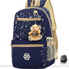 Sac À Dos Étoiles Avec Pendentif Ours Femme