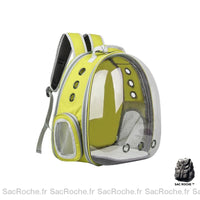 Sac à dos extensible pour voyager avec animaux - modèle Jaune - Sac Roche ™