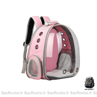 Sac à dos extensible pour voyager avec animaux - modèle Rose - Sac Roche ™