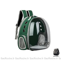 Sac à dos extensible pour voyager avec animaux - modèle Vert - Sac Roche ™