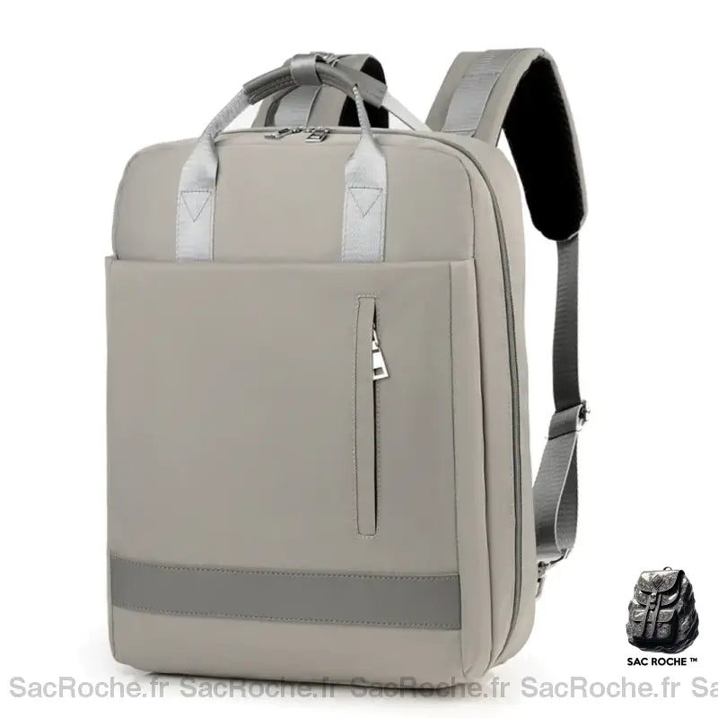 Sac À Dos Féminin Pour Ordinateur 16 Gris Sac