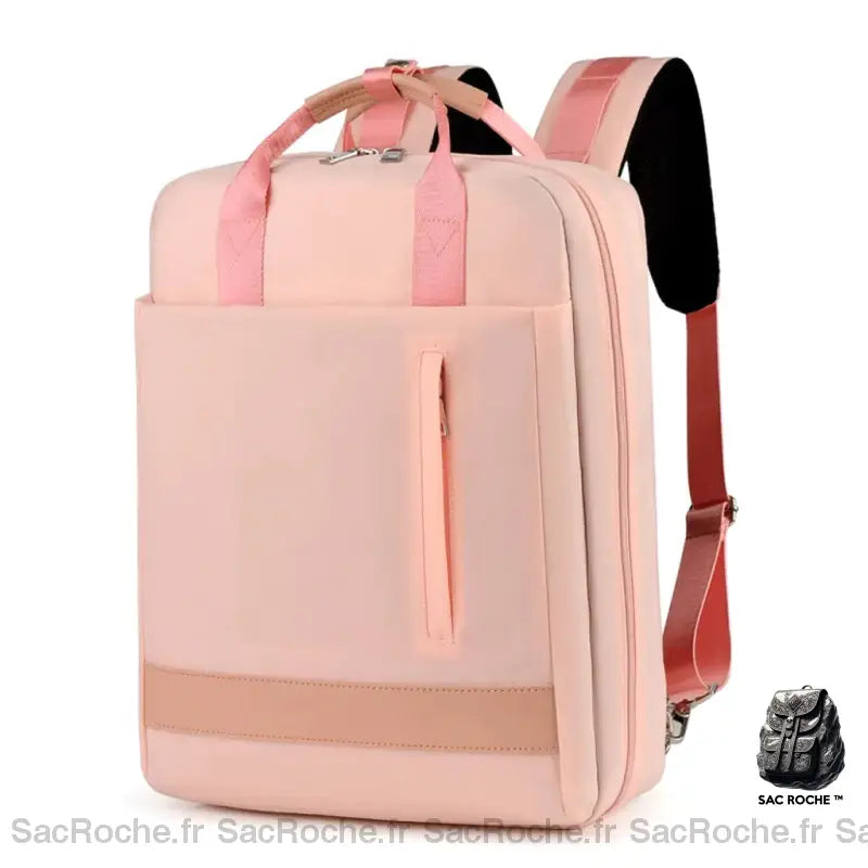 Sac À Dos Féminin Pour Ordinateur 16 Rose Sac
