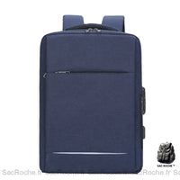 Sac à dos femme 16 pouces - modèle Bleu - Sac Roche ™