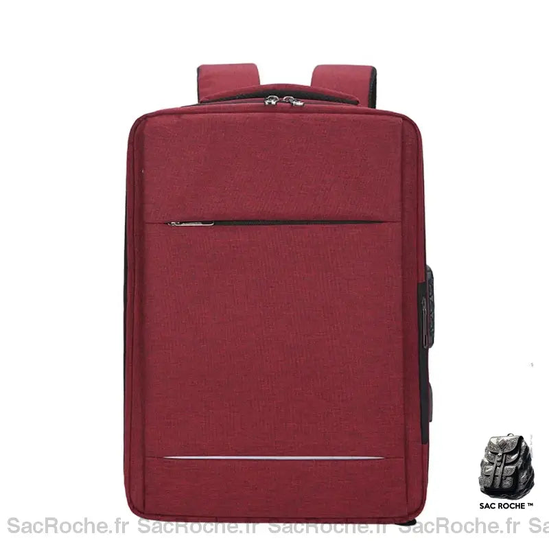 Sac À Dos Femme 16 Pouces Rouge Sac Ordinateur