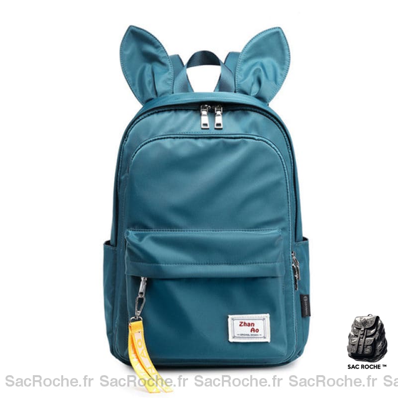Sac À Dos Femme Avec Oreilles De Lapin Bleu Foncé Sac A