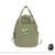 Sac à dos femme brodé nylon - modèle Vert - Sac Roche ™