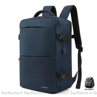 Sac à dos femme cabine voyage - modèle Bleu - Sac Roche ™