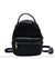 Sac à Dos Femme Carreaux Mini - modèle Noir - Sac Roche ™