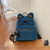 Sac À Dos Femme Chaton Bleu Petit