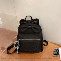 Sac à Dos Femme Chaton - modèle Noir - Sac Roche ™