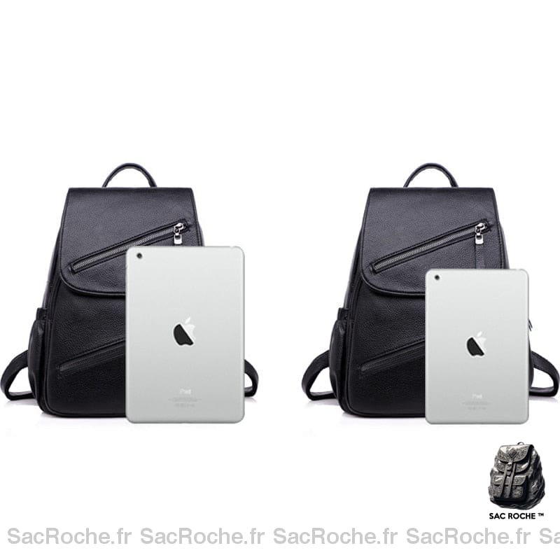 Sac À Dos Femme Citadin Grainé