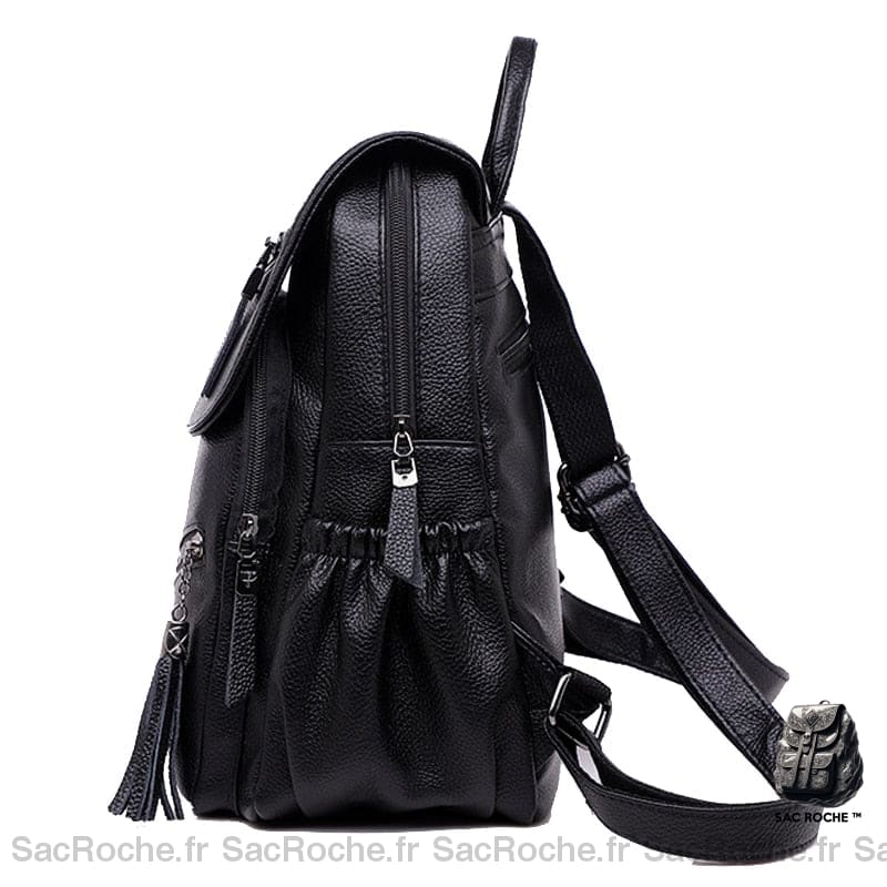 Sac À Dos Femme Citadin Grainé