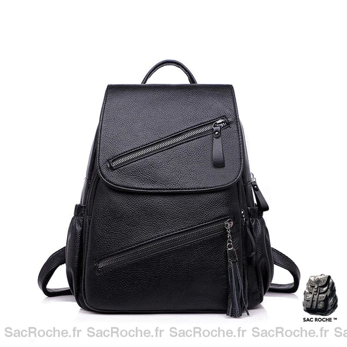 Sac à dos femme citadin similicuir grainé - Sac à dos Sac à dos en cuir pour femmes