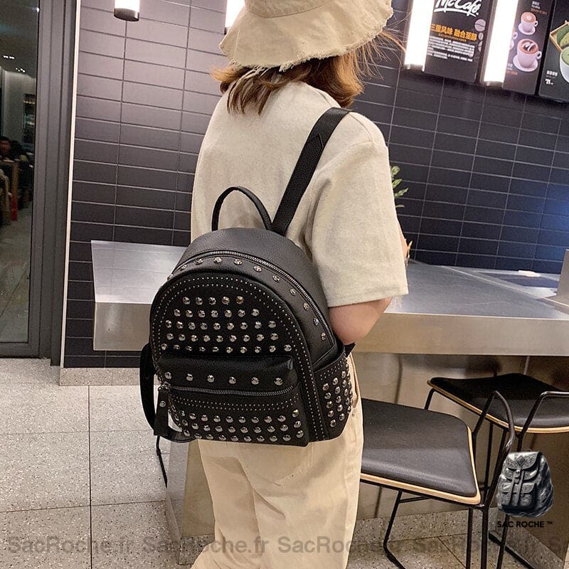 Sac À Dos Femme Clous Petit