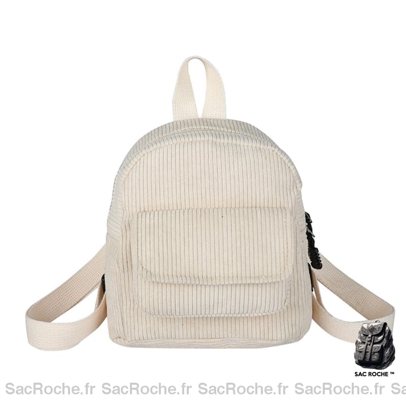 Sac À Dos Femme Coloré Adulte Beige / 19X19X9Cm Petit