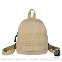 Sac à Dos Femme Coloré Adulte - modèle Kaki / 19x19x9cm - Sac Roche ™