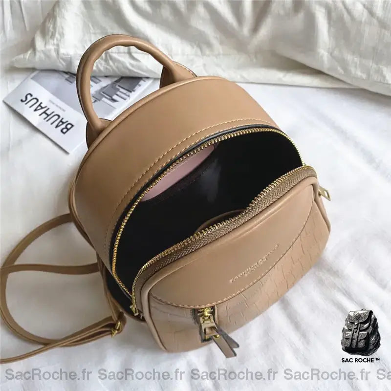 Sac À Dos Femme Crocodile Petit Format