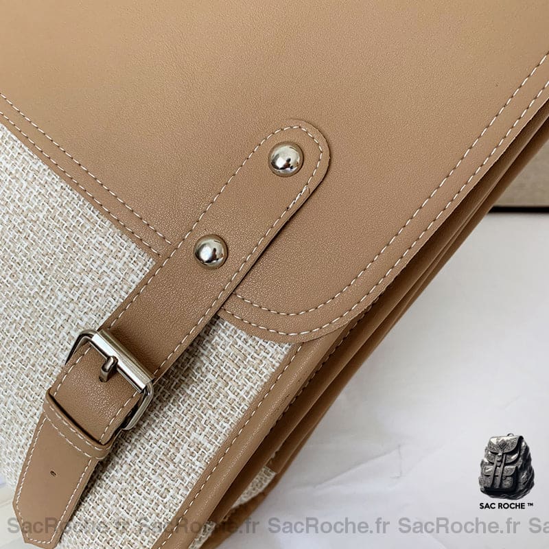 Sac À Dos Femme Cuir Deux Tons