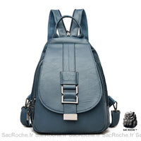 Sac à dos femme cuir fermeture éclair - Sac Roche ™