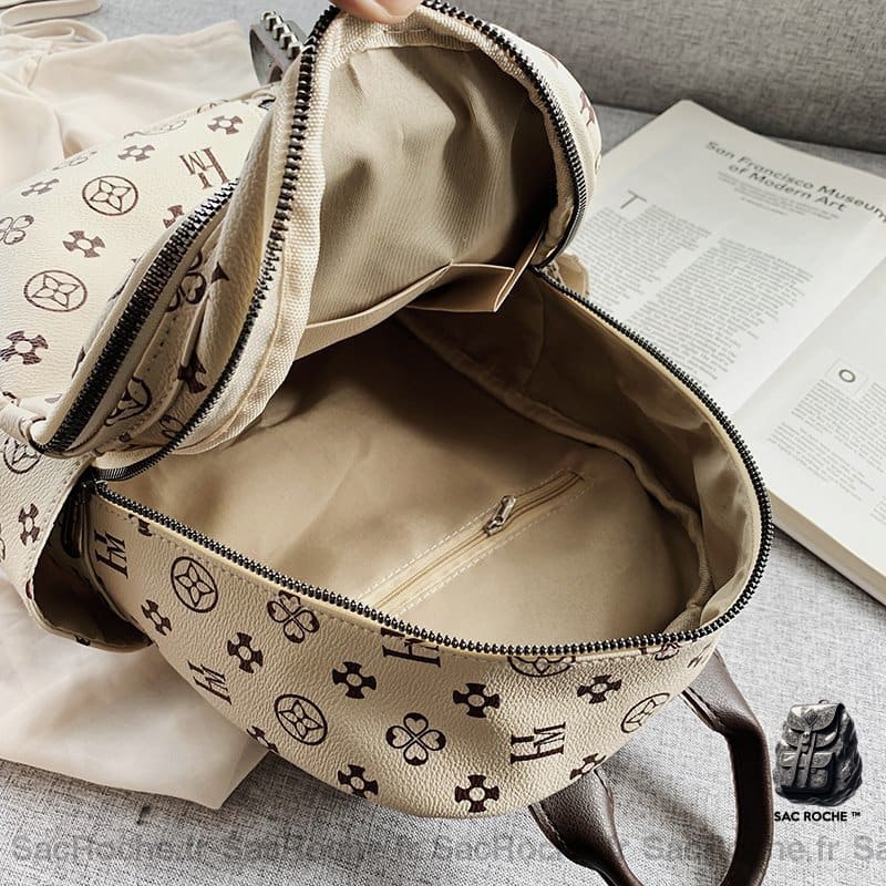 Sac À Dos Femme Cuir Pu Classique