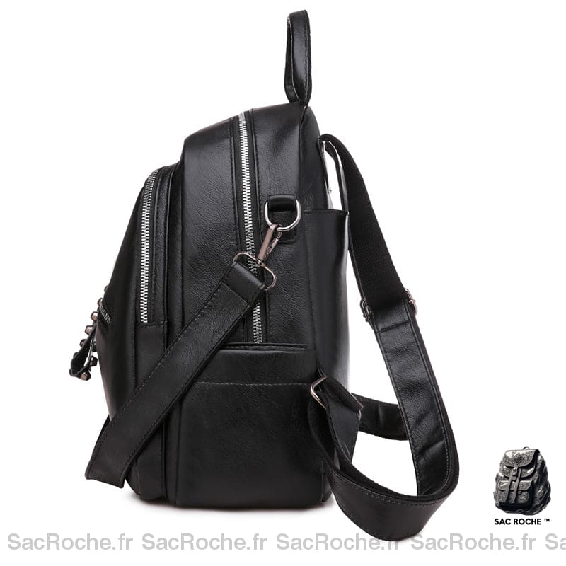 Sac À Dos Femme Cuir Uni