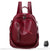 Sac à dos femme cuir uni - modèle Rouge - Sac Roche ™