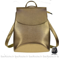 Sac à dos femme doré glamour - Sac Roche ™
