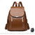 Sac à dos femme éco cuir vegan - modèle Marron - Sac Roche ™