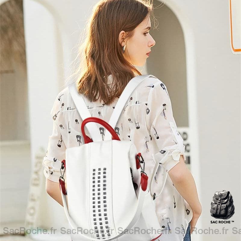 Sac À Dos Femme Élégant Poly